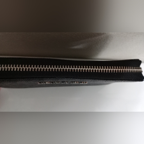 Michael Kors Signature Logo Jet Set Large Wallet Wristlet & NWT Dust Bag - Picture 6 of 15